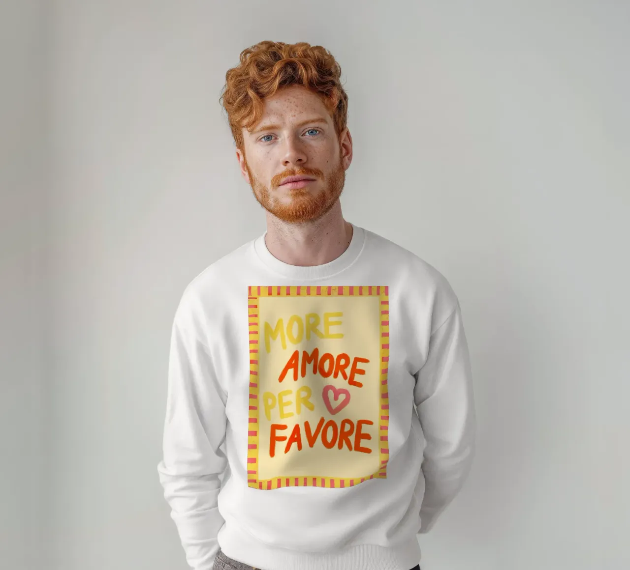 More Amore Per Favore III felpa da Studio Dolci