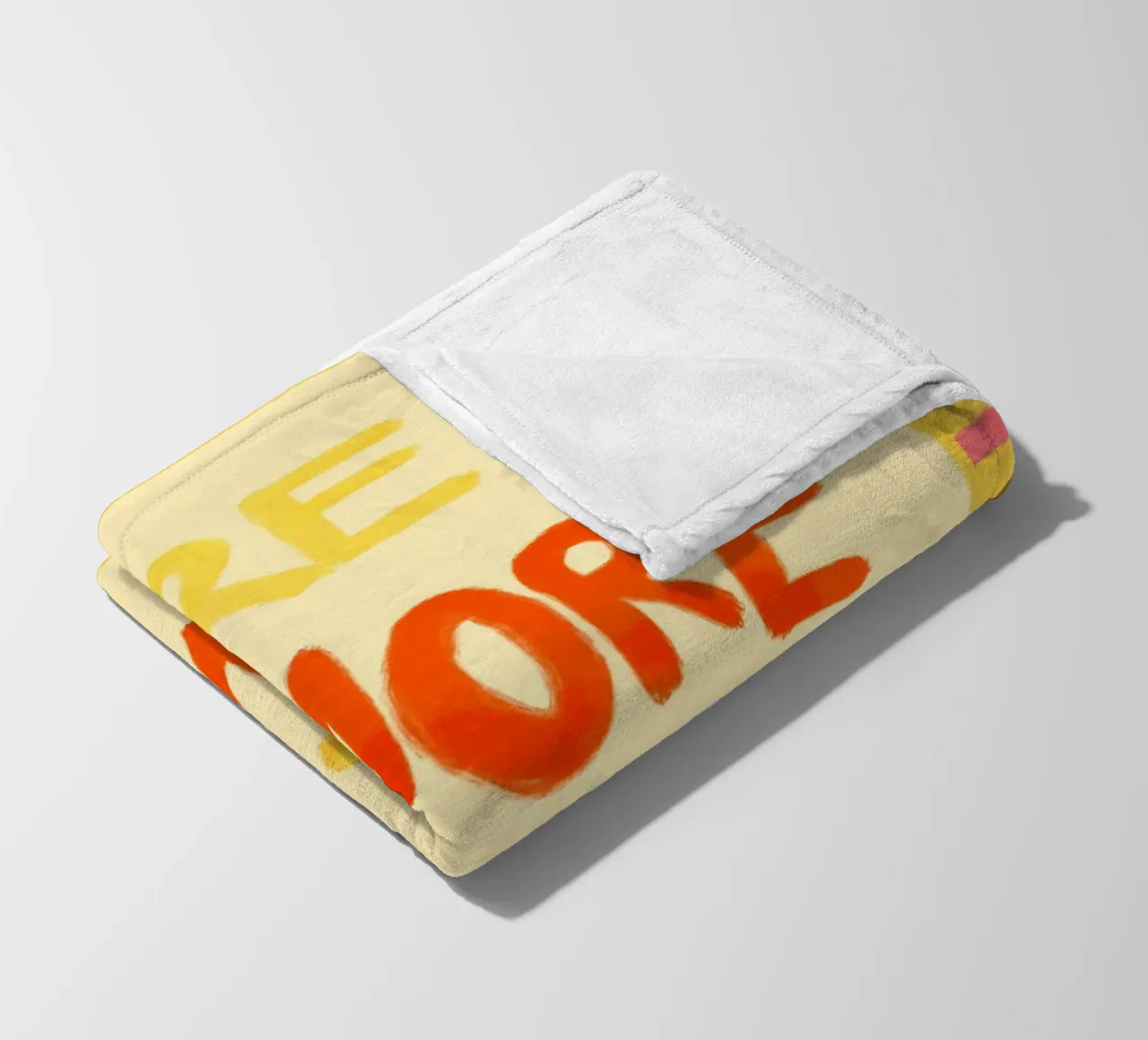 More Amore Per Favore III coperta in pile da Studio Dolci
