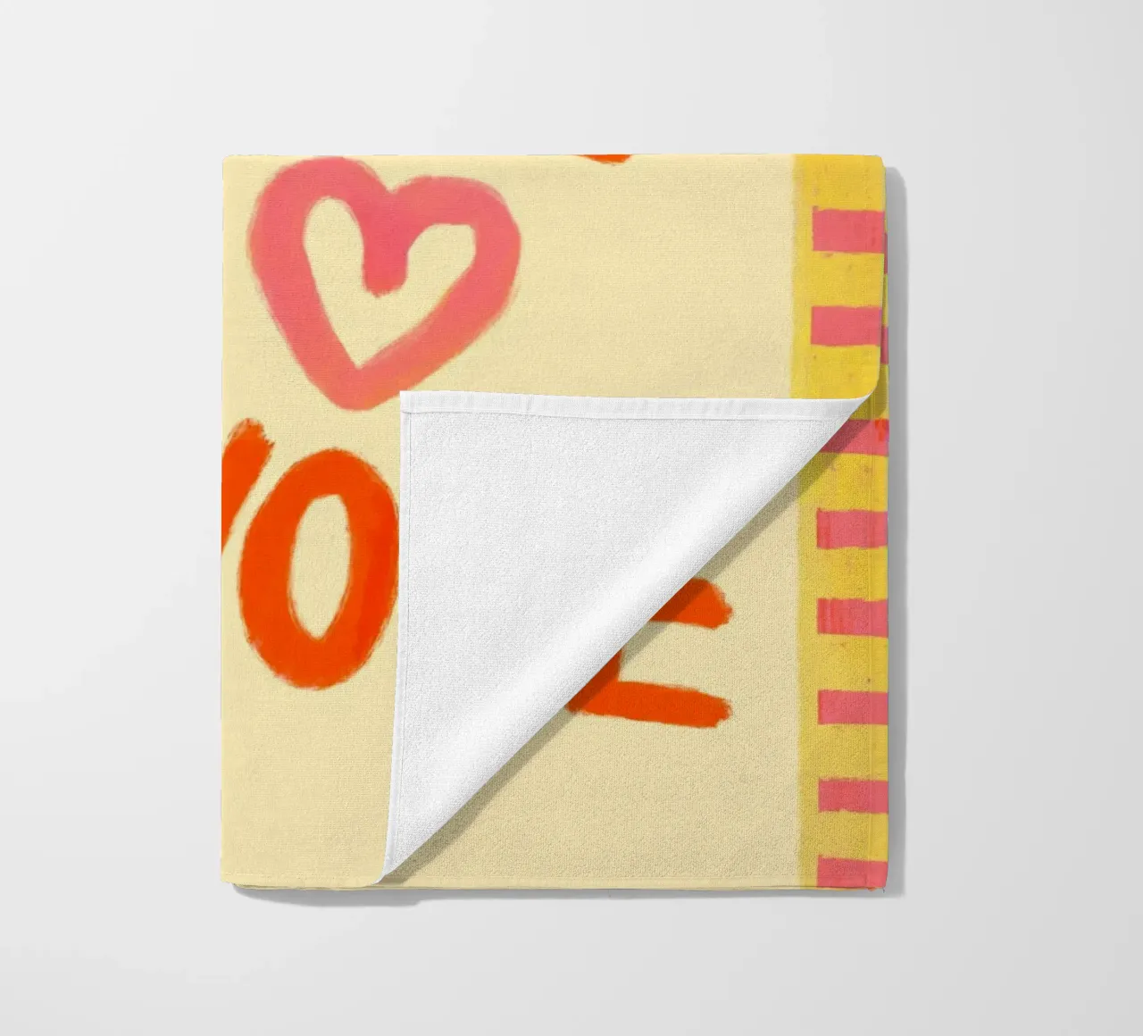 More Amore Per Favore III telo mare da Studio Dolci
