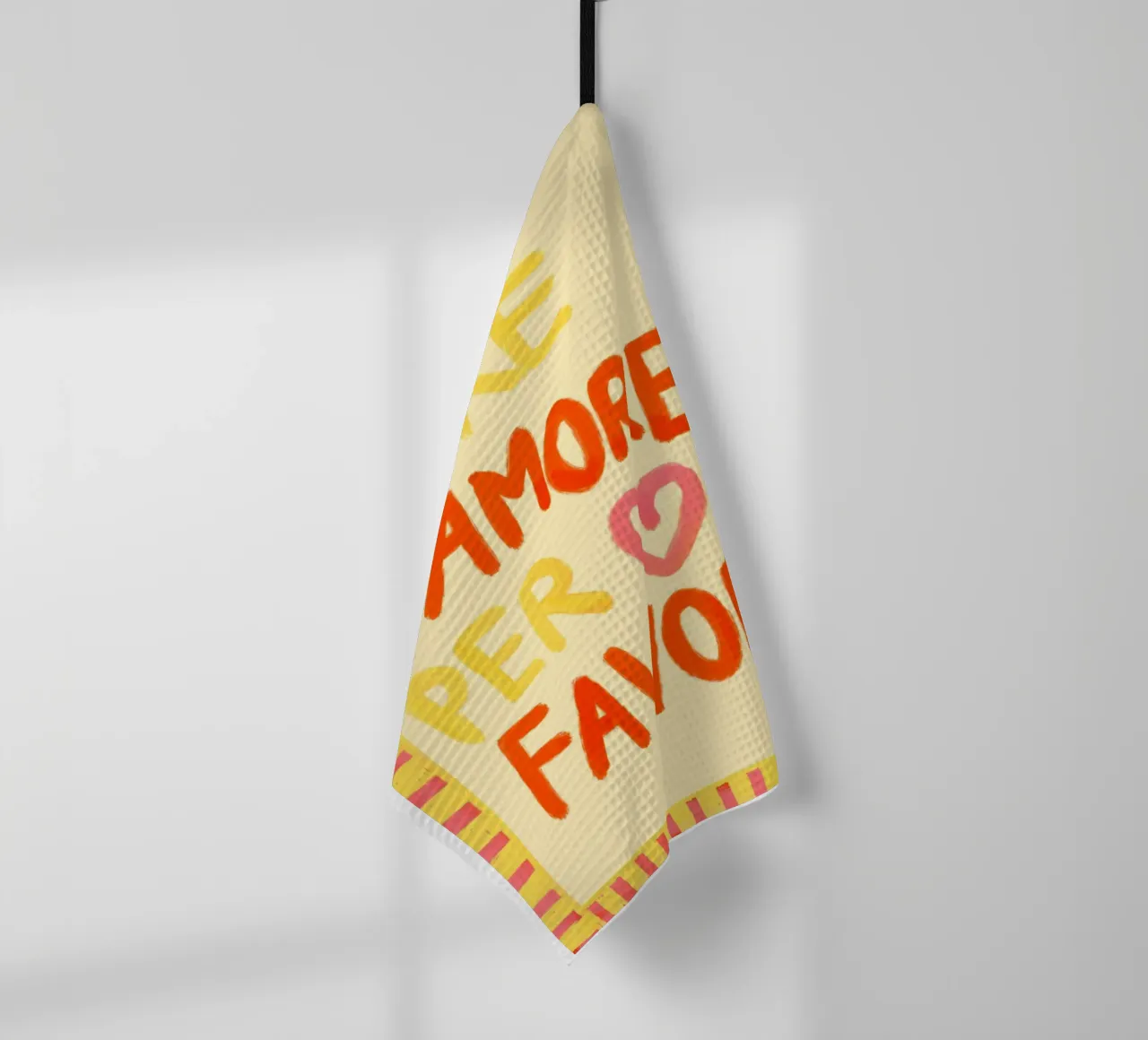 More Amore Per Favore III canovaccio da cucina da Studio Dolci