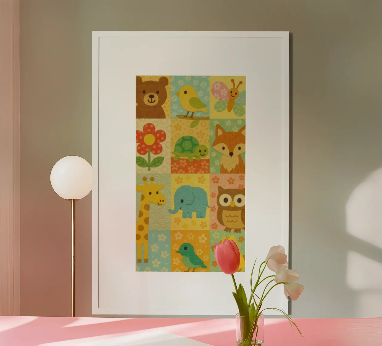 animal in square carta hahnemühle da beney