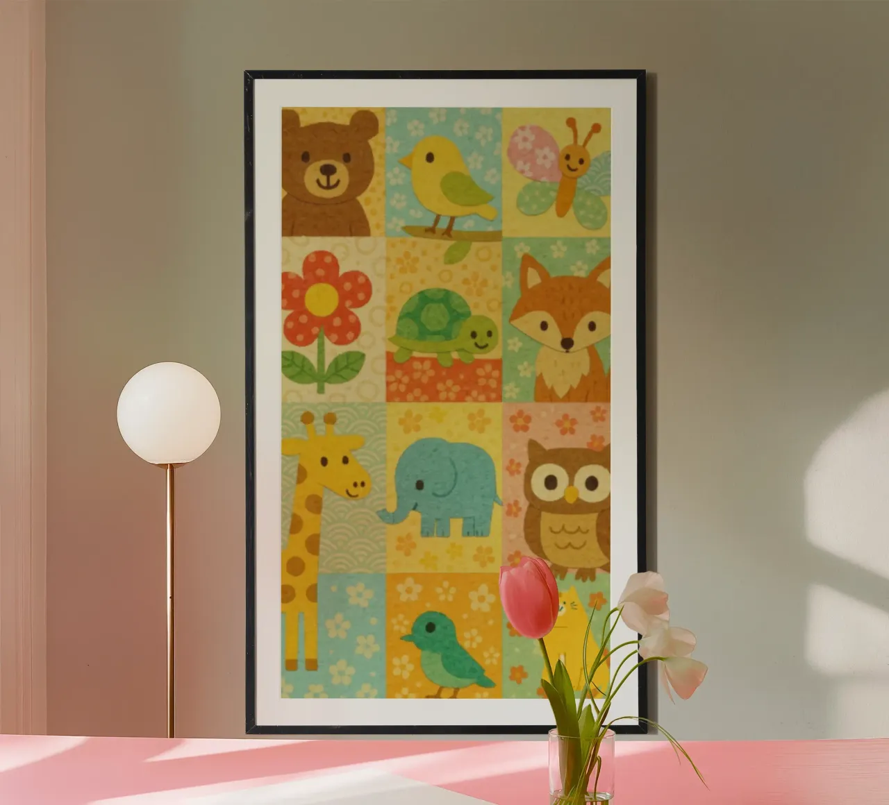 animal in square carta hahnemühle da beney