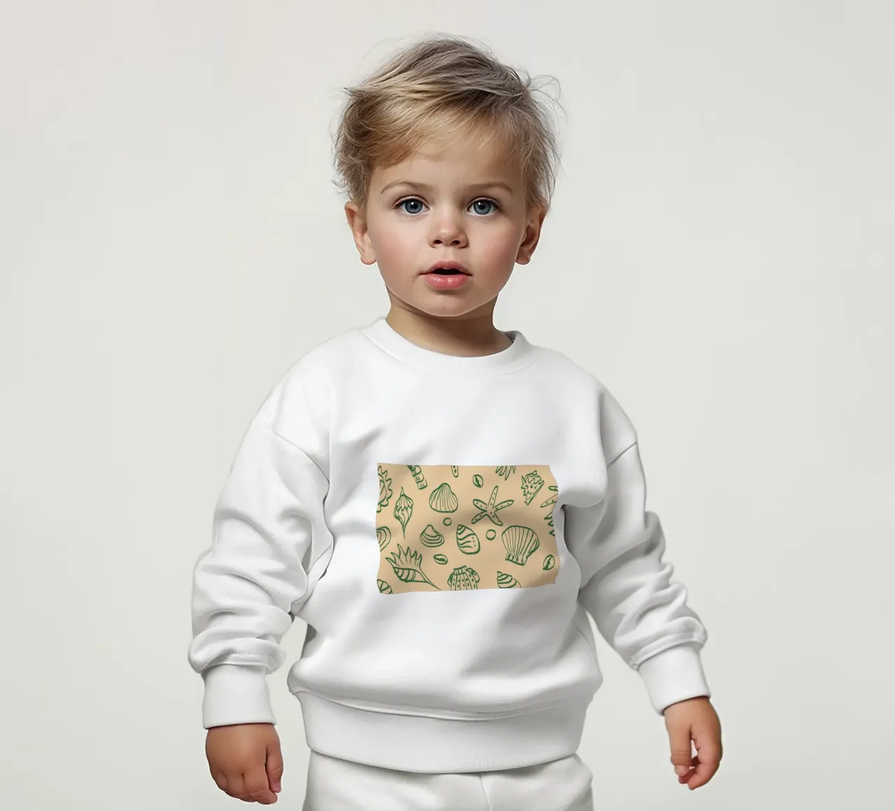 Muscheln felpa neonato da Studio Dolci