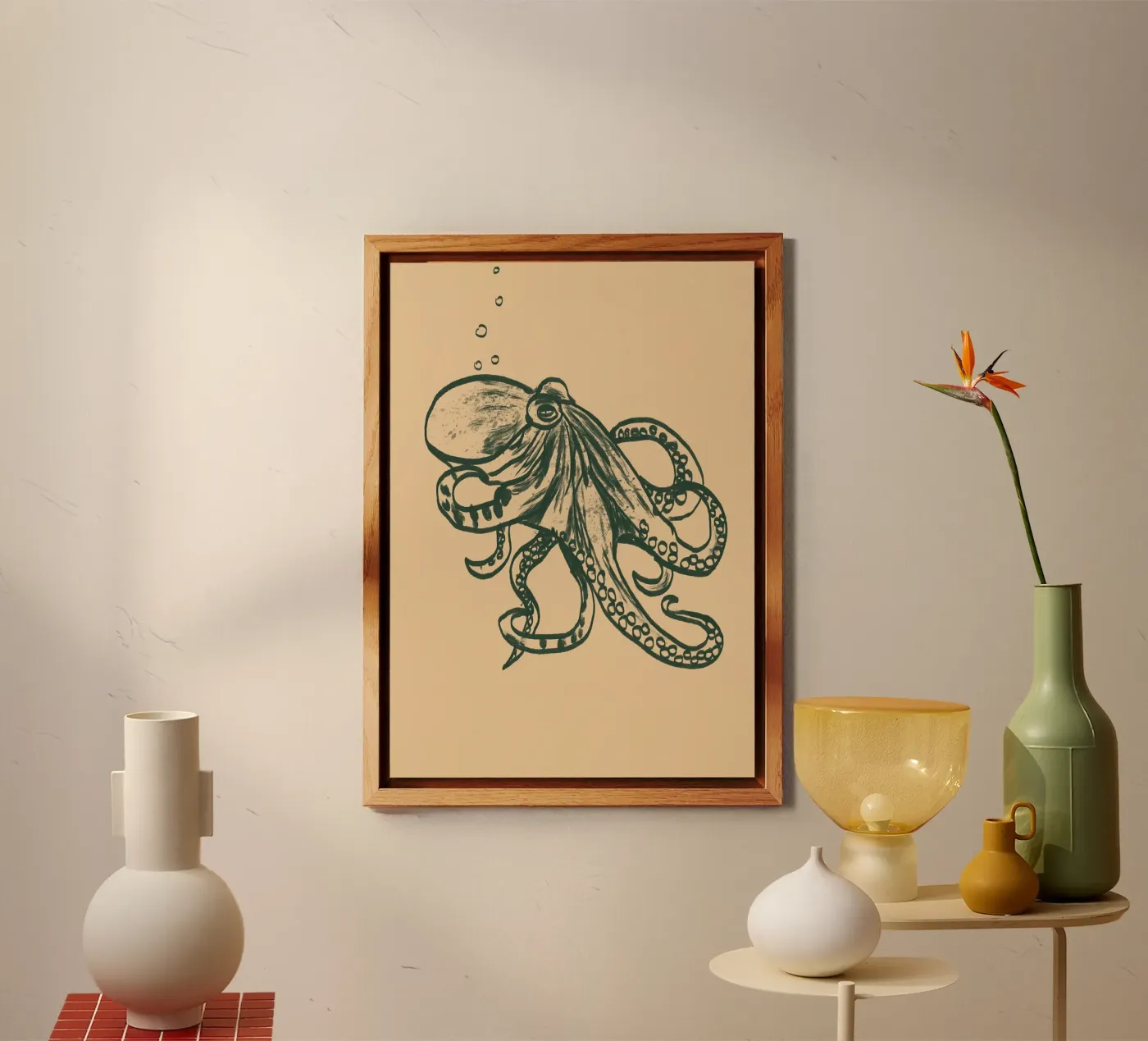 Oktopus forex-plaat van Studio Dolci