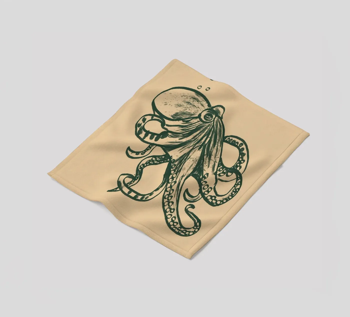 Oktopus fleecedeken van Studio Dolci