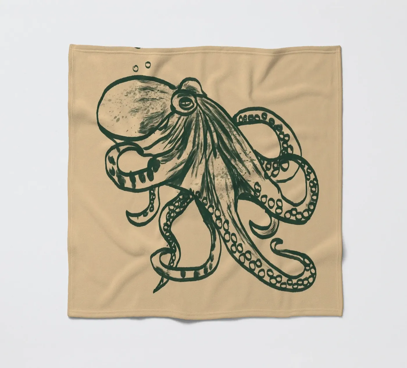 Oktopus fleecedeken van Studio Dolci