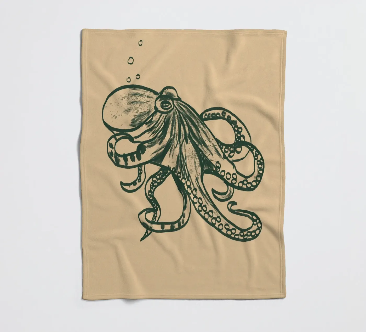 Oktopus fleecedeken van Studio Dolci