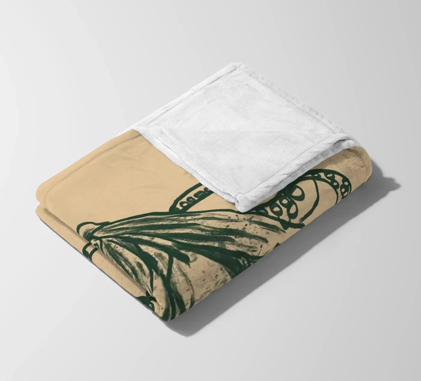 Oktopus fleecedeken van Studio Dolci