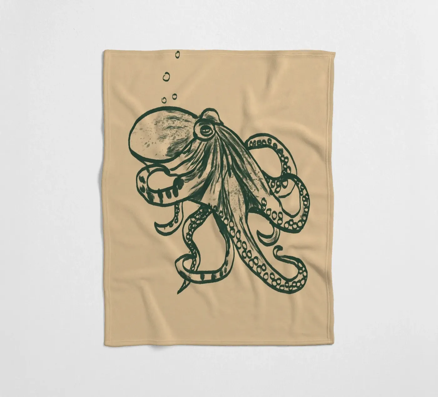 Oktopus fleecedeken van Studio Dolci