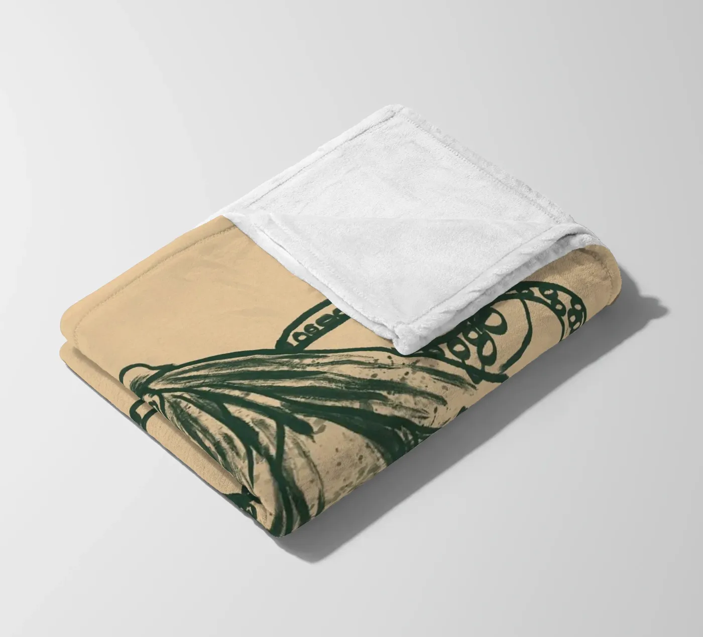 Oktopus fleecedeken van Studio Dolci