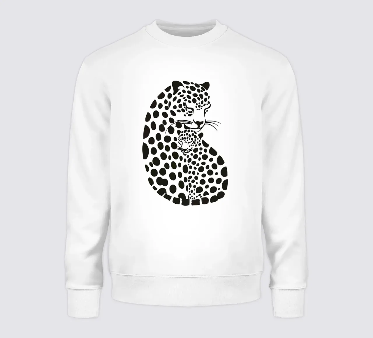 Madre leopardo con bambino felpa da Autofocus