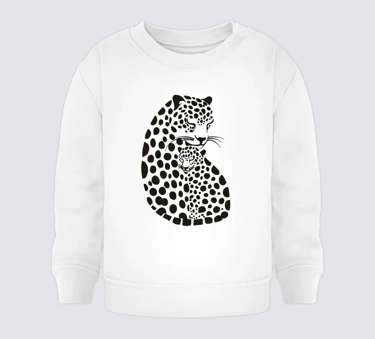Madre leopardo con bambino felpa neonato da Autofocus