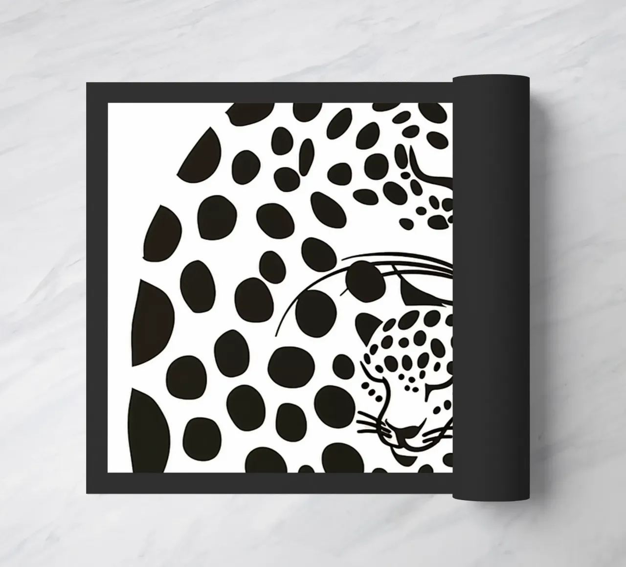 Madre leopardo con bambino zerbino da Autofocus