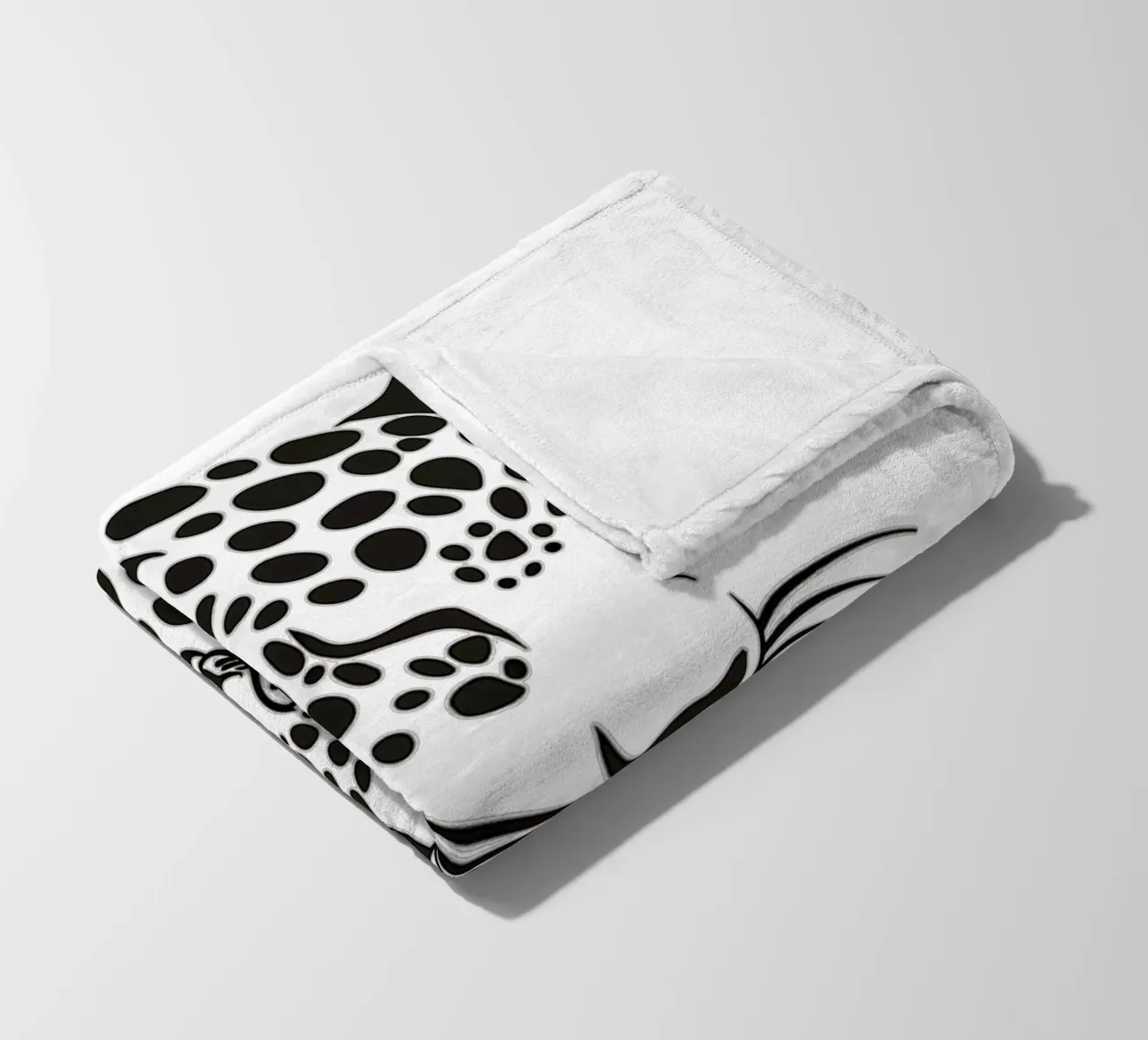 Madre leopardo con bambino coperta in pile da Autofocus