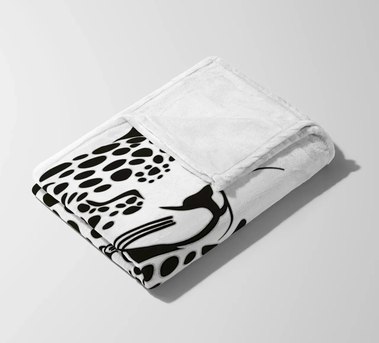 Madre leopardo con bambino coperta in pile da Autofocus