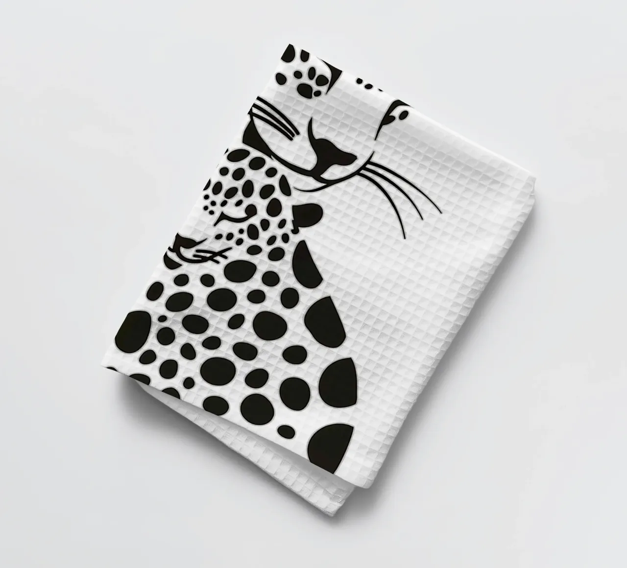 Madre leopardo con bambino canovaccio da cucina da Autofocus