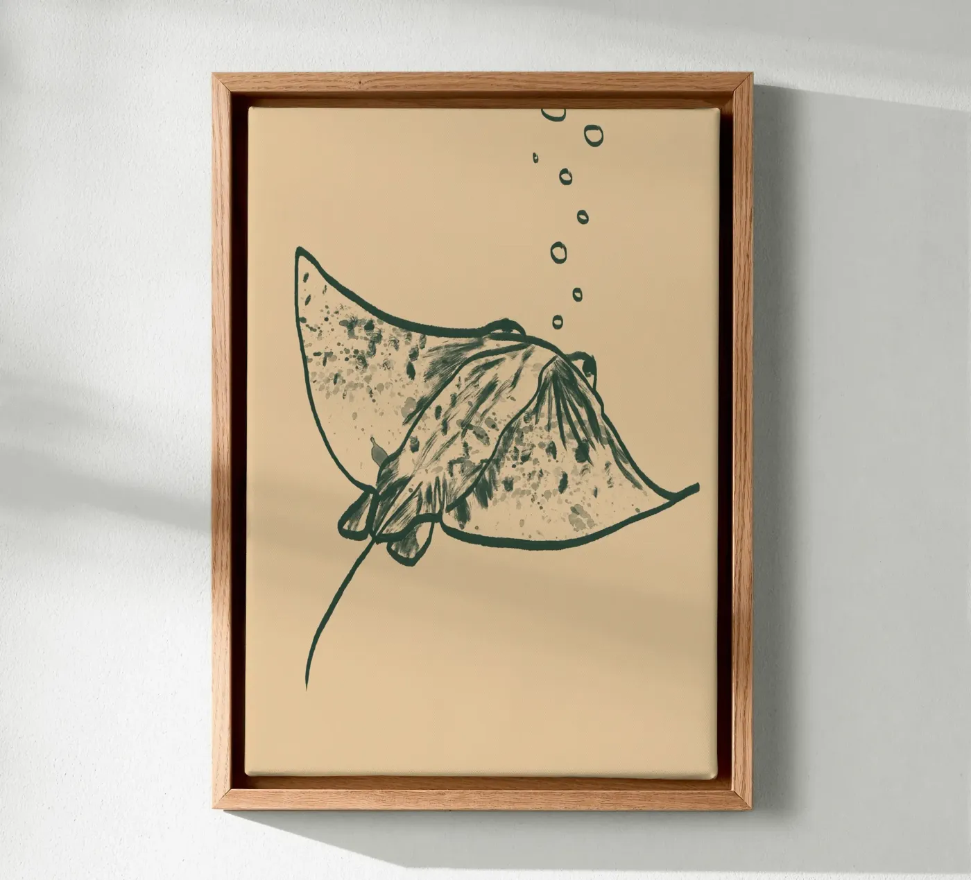Rochen canvas van Studio Dolci