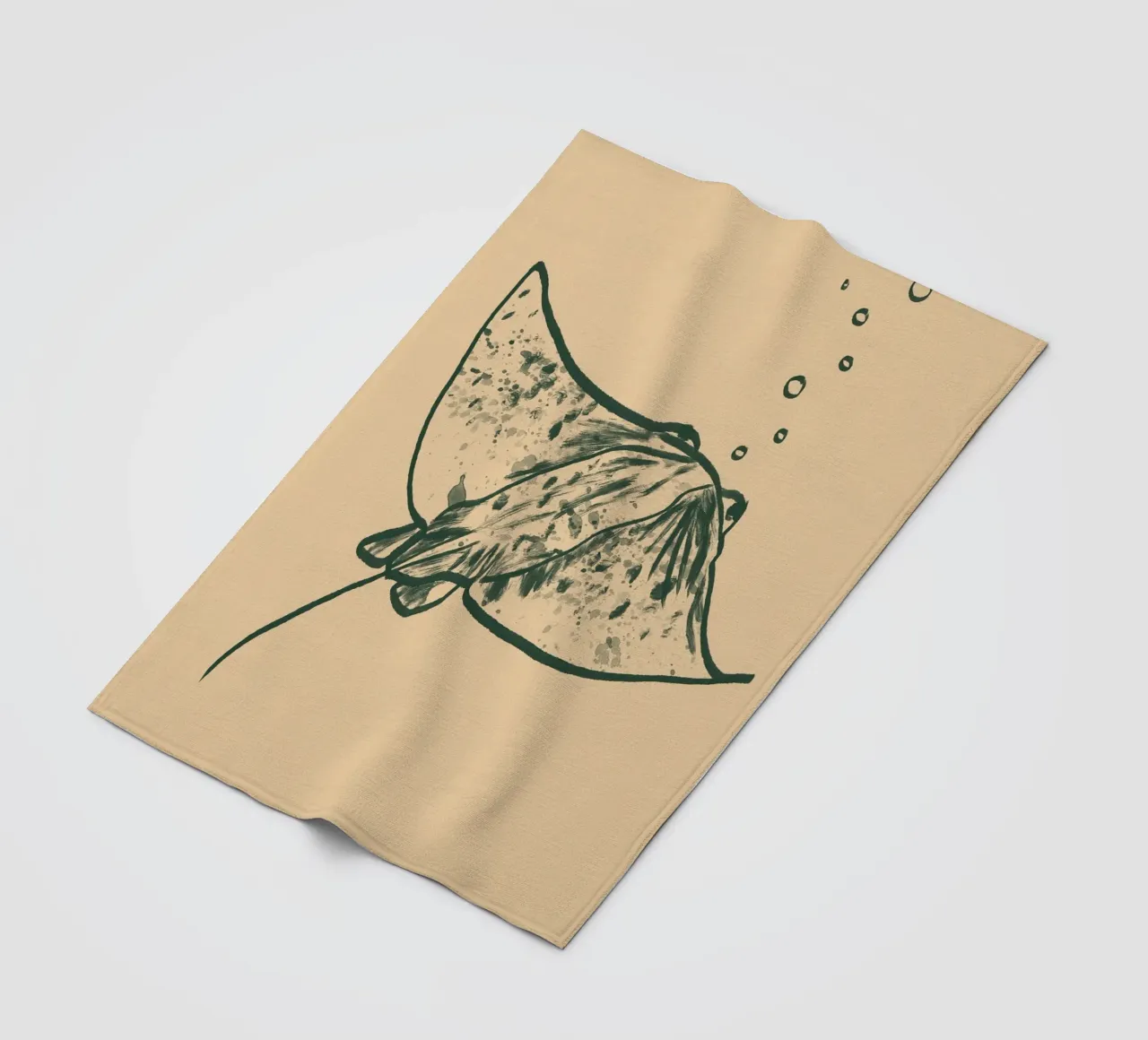 Rochen Fleecedecke von Studio Dolci