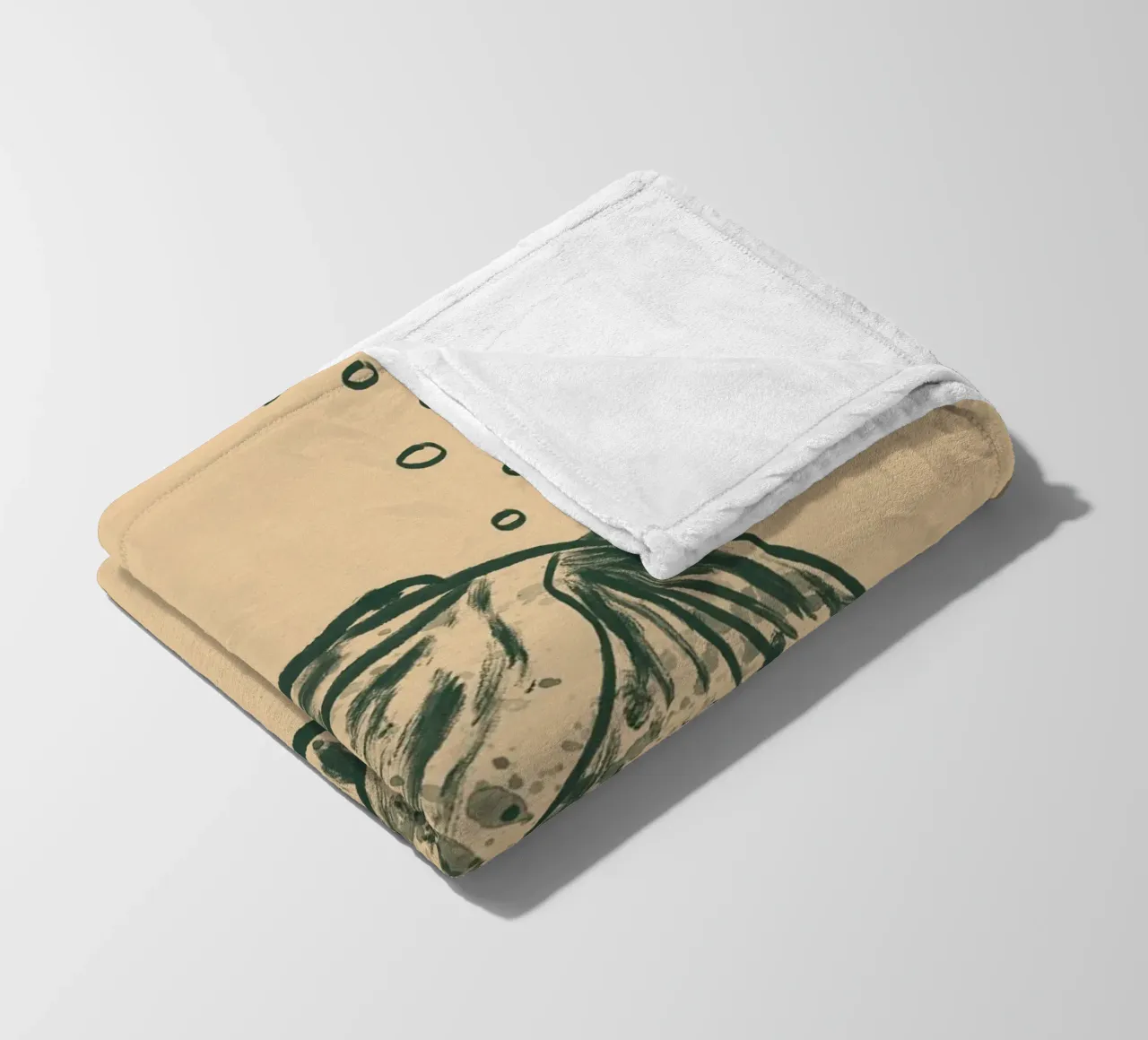 Rochen Fleecedecke von Studio Dolci