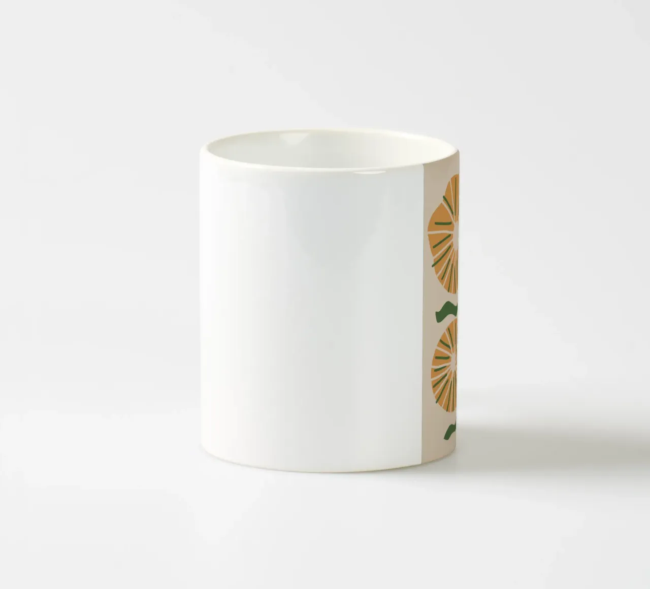 Girasole retrò tazza in ceramica da Little Dean
