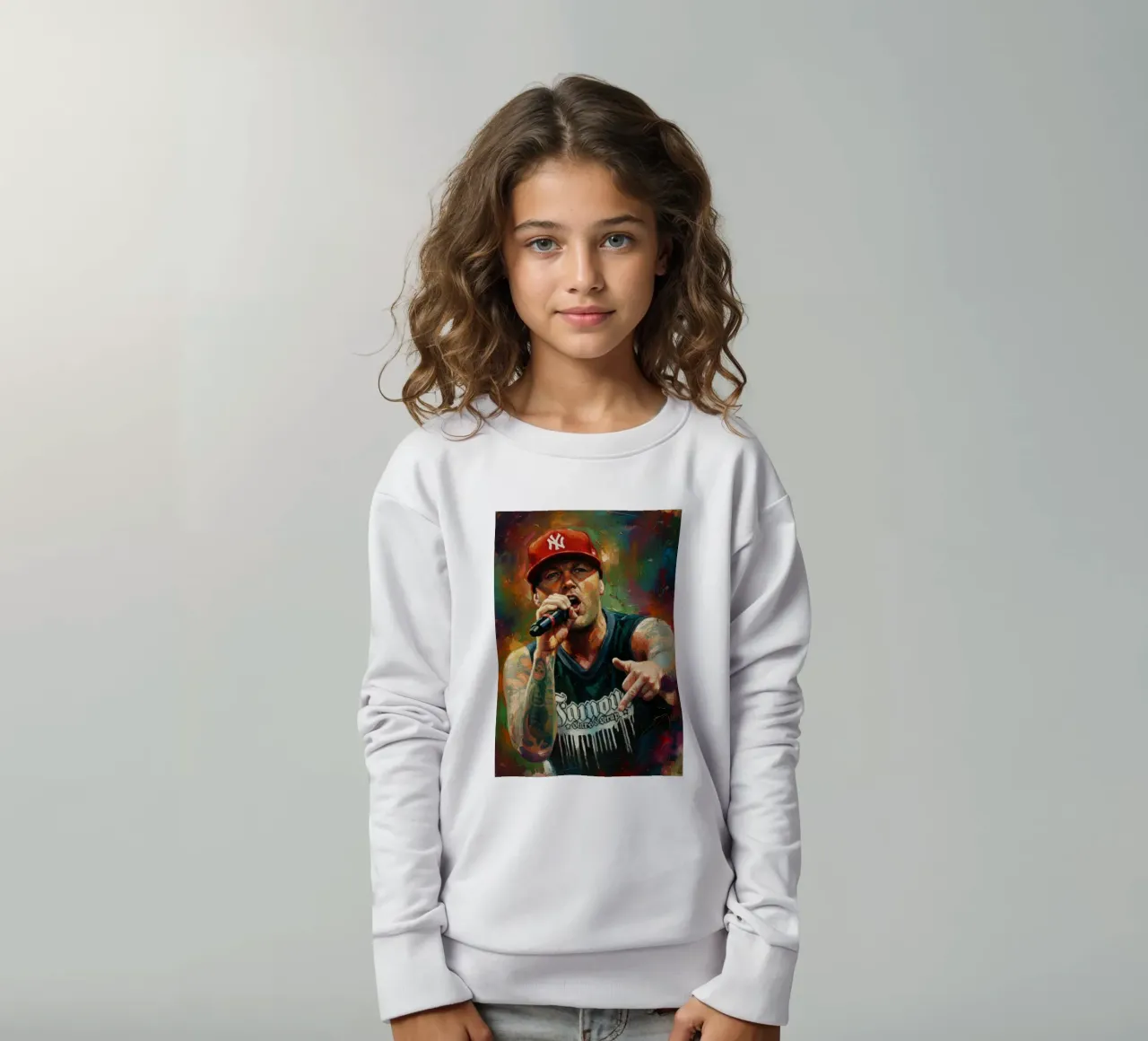 Fred Durst Limp Bizkit felpa bambino da Lembayung art
