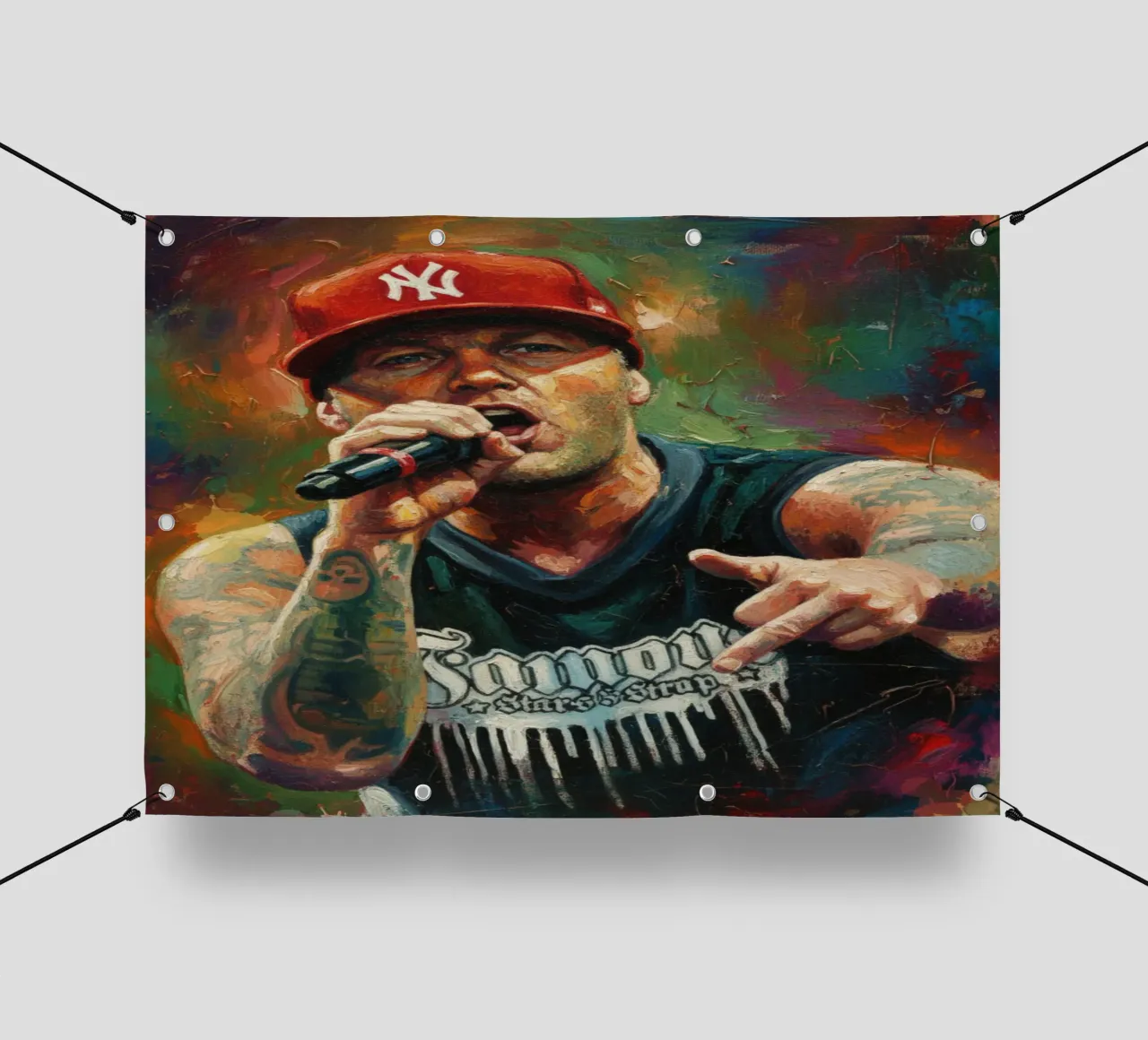 Fred Durst Limb Bizkit telo in pvc da Lembayung art
