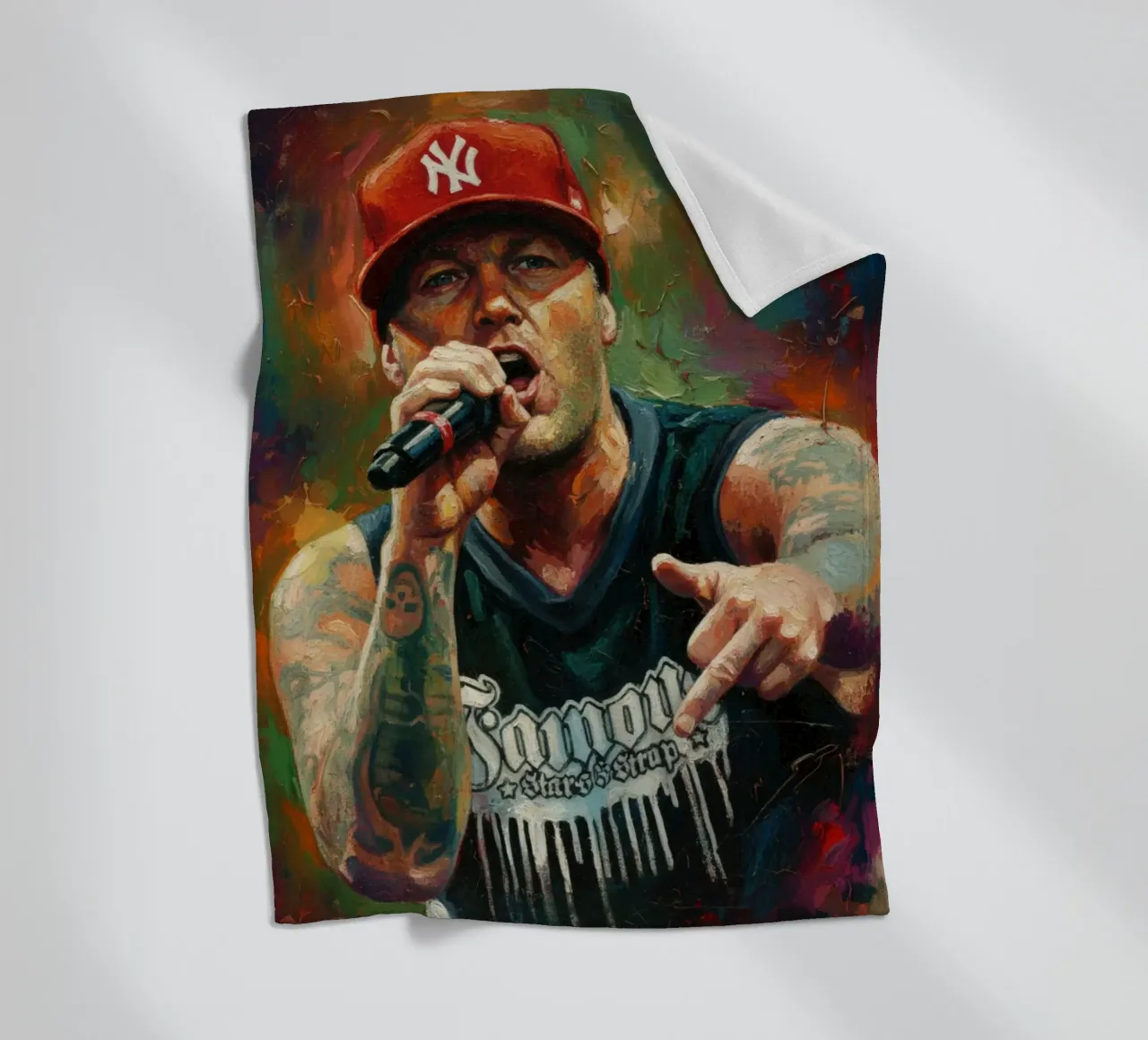 Fred Durst Limp Bizkit coperta in pile da Lembayung art