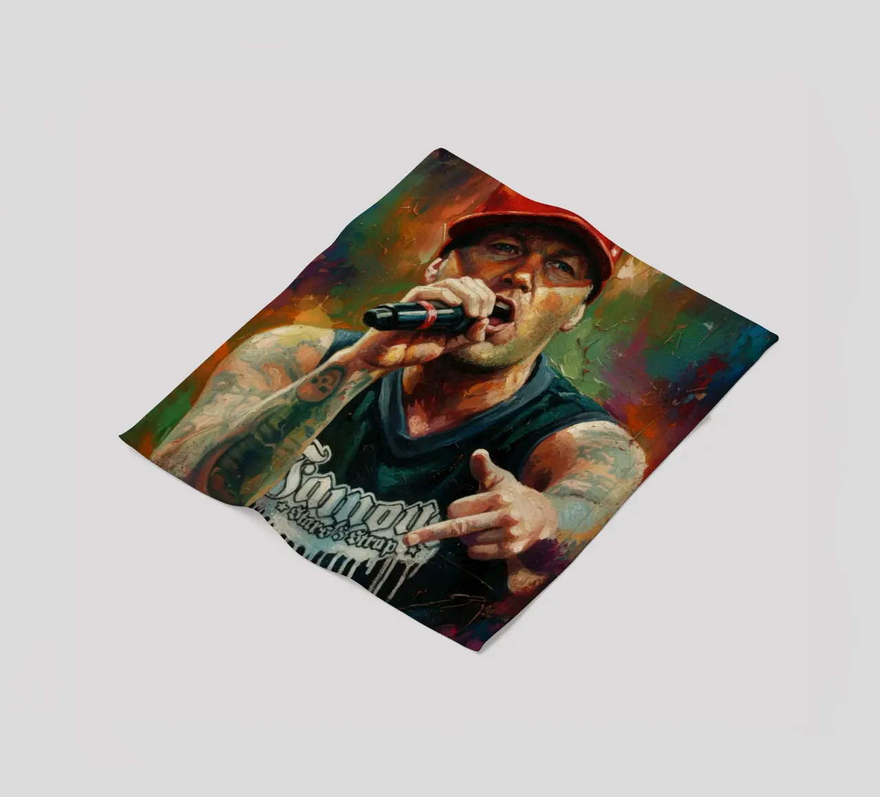 Fred Durst Limp Bizkit coperta in pile da Lembayung art