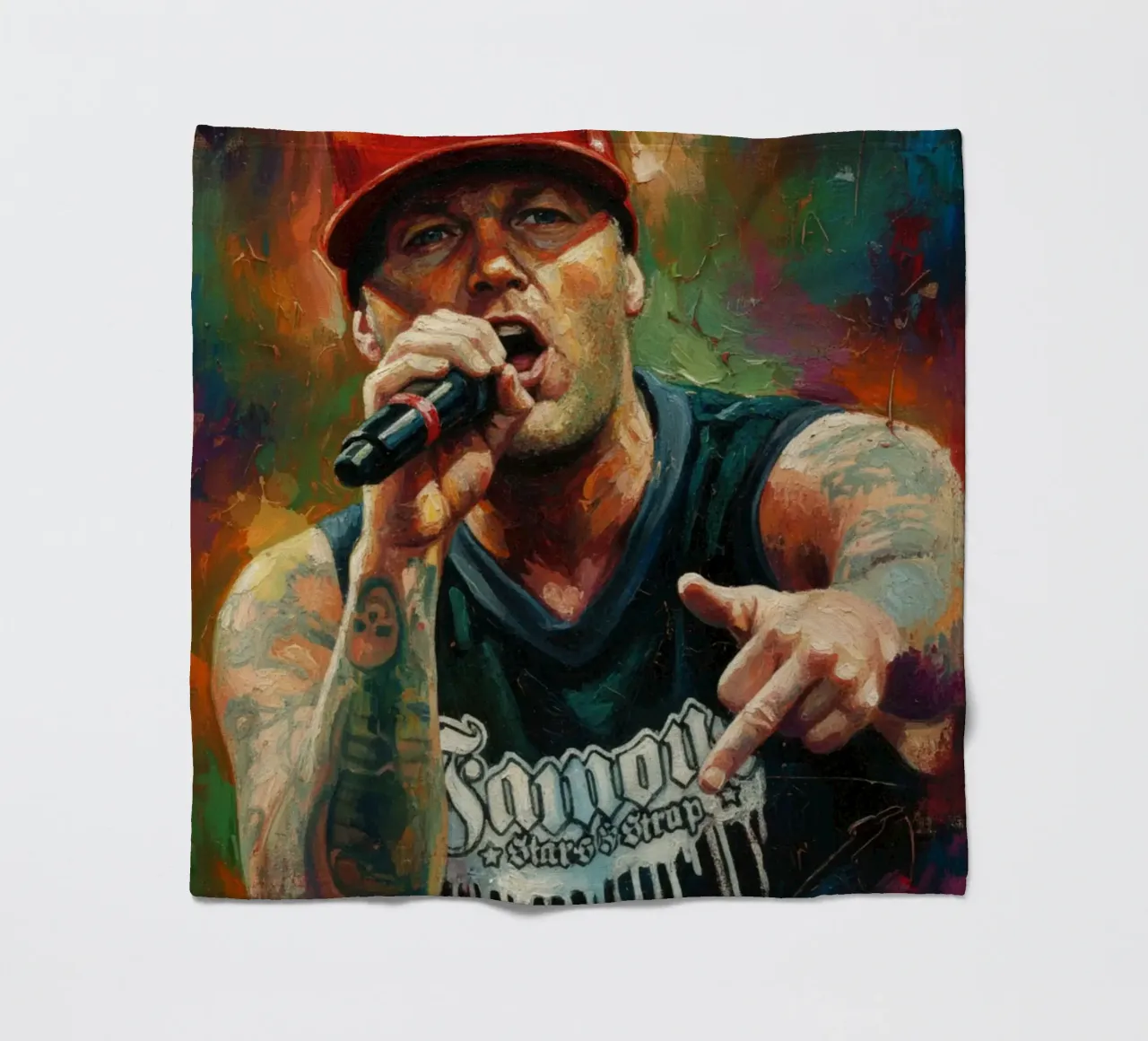 Fred Durst Limp Bizkit coperta in pile da Lembayung art