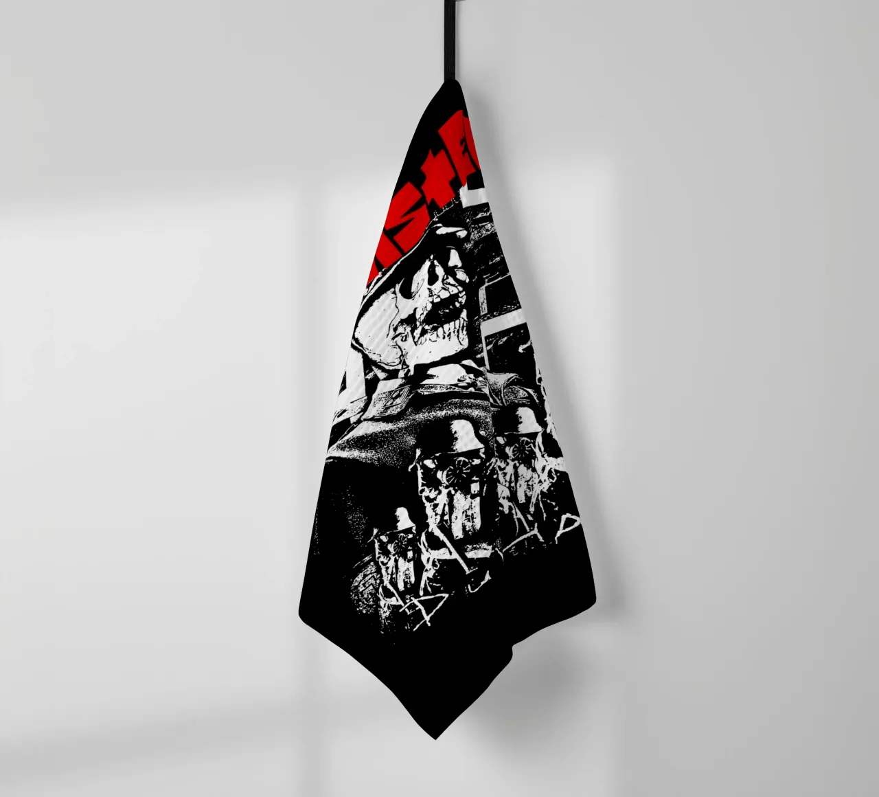 Skull Metal - Rammstein Groupe de rock torchon de eliouxence