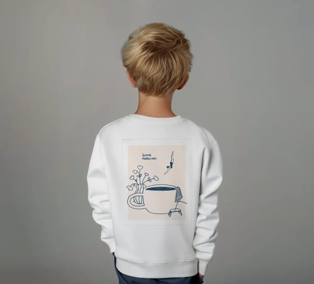 Cucina retrò felpa bambino da janna shop