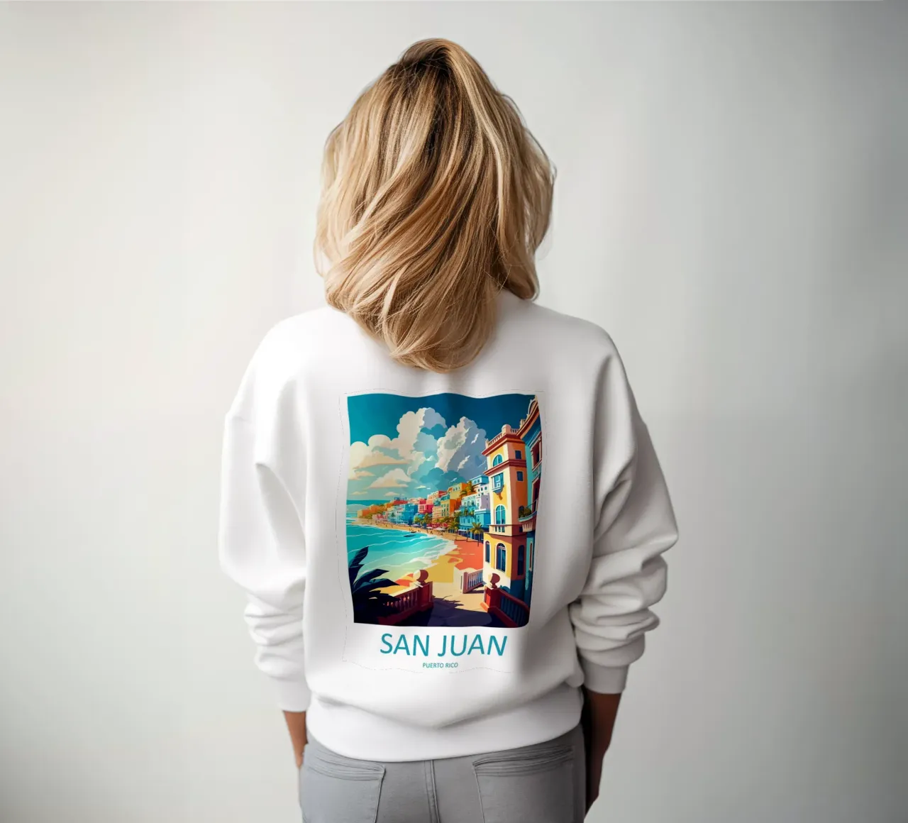 Viaggio a San Juan felpa da janna shop