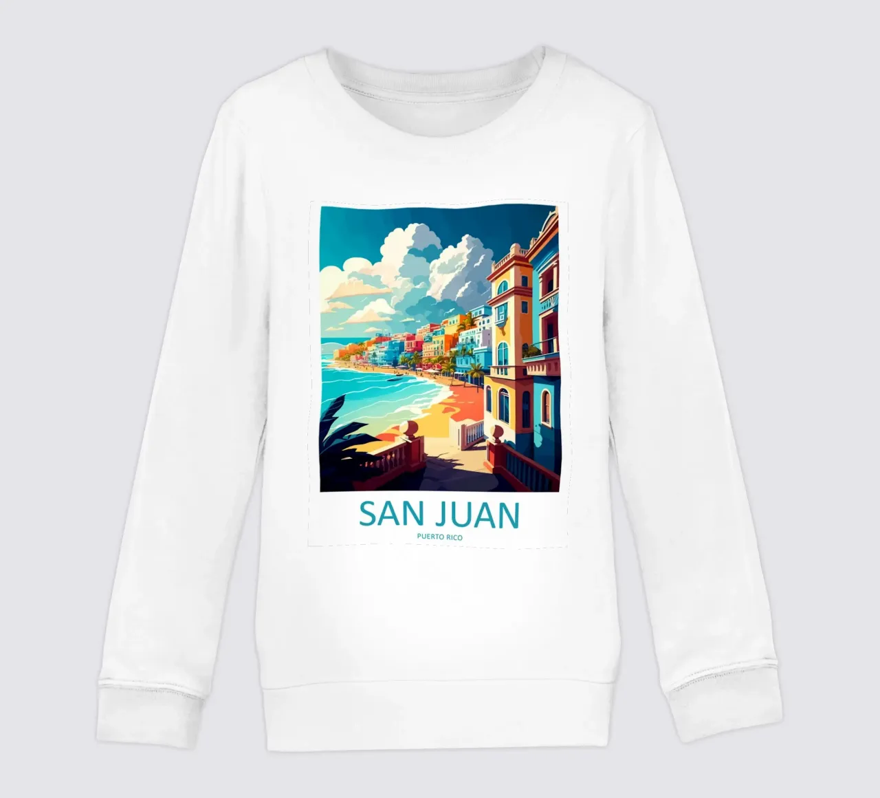 Viaggio a San Juan felpa bambino da janna shop