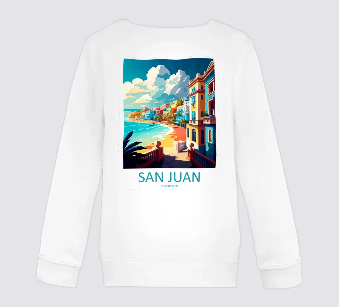 Viaggio a San Juan felpa bambino da janna shop