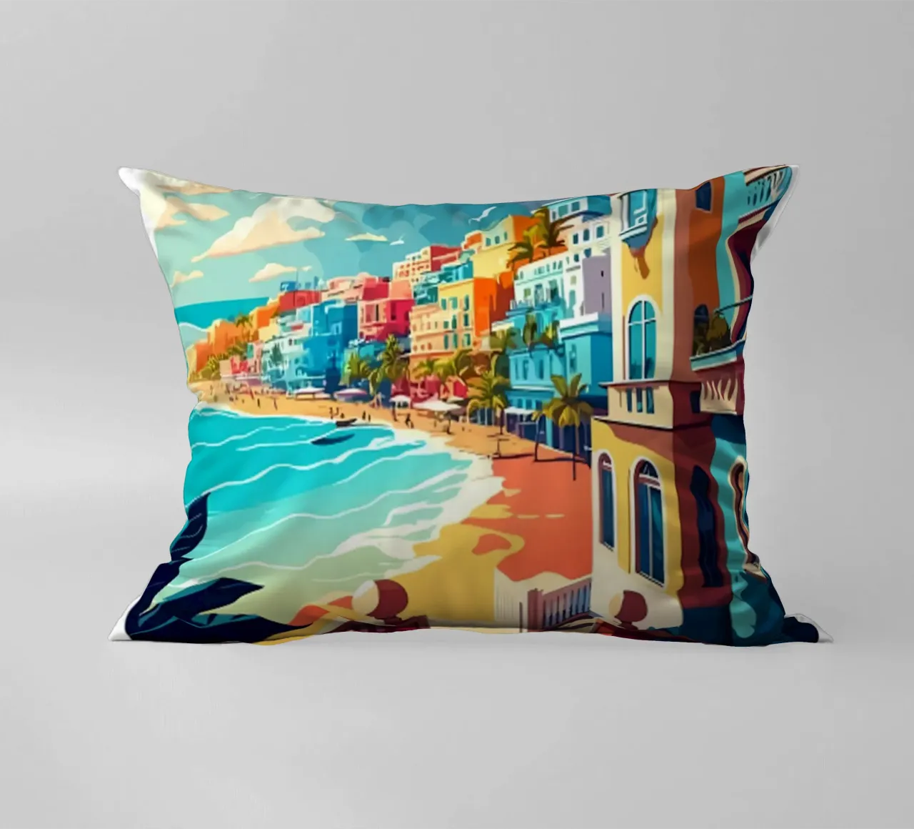 Viaggio a San Juan cuscino da janna shop