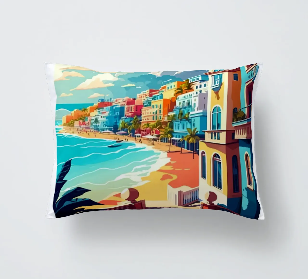 Viaggio a San Juan cuscino da janna shop