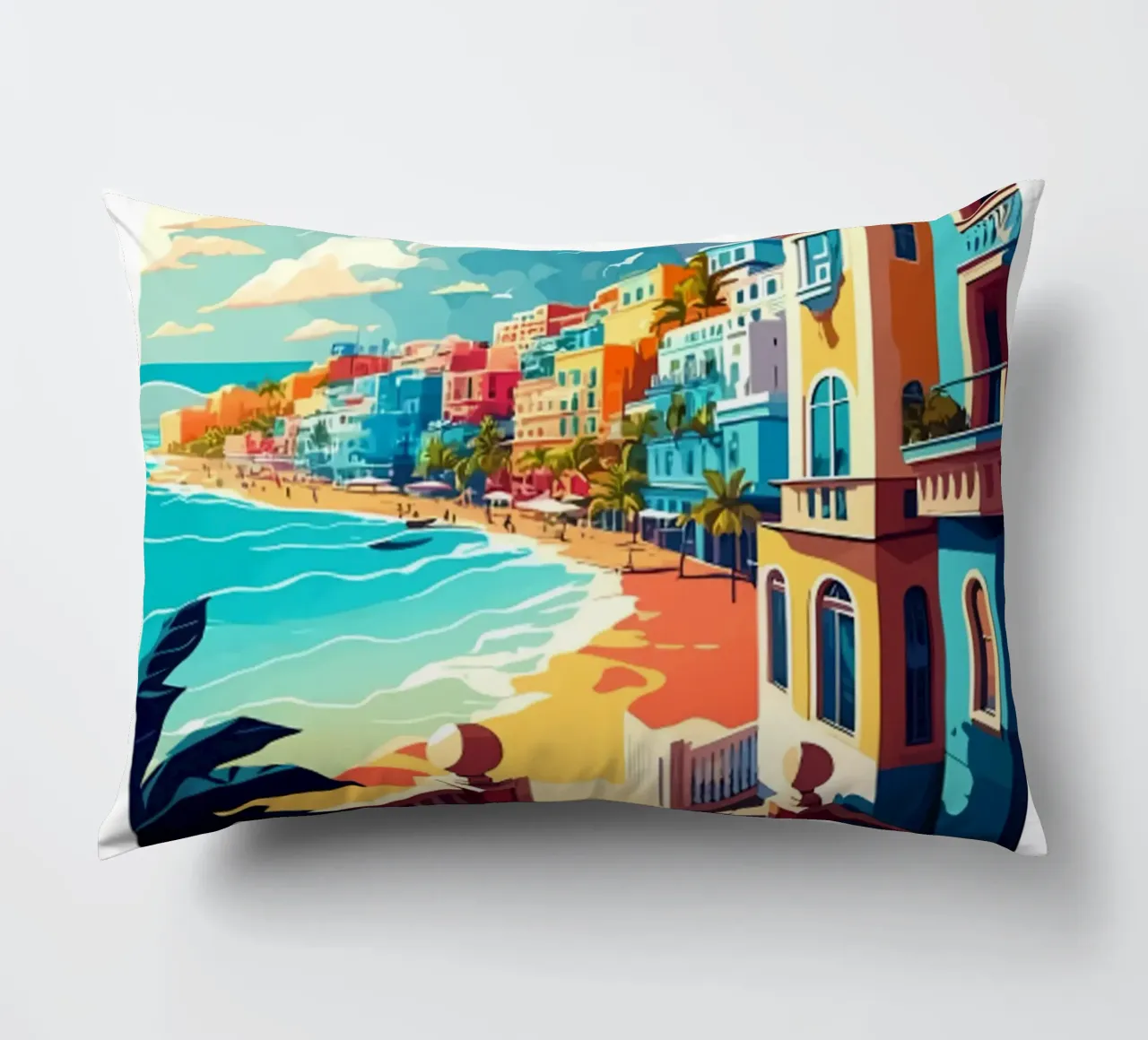 Viaggio a San Juan cuscino da janna shop