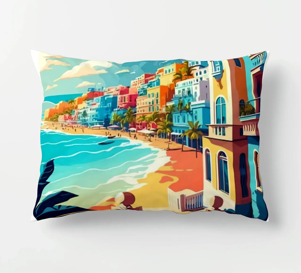 Viaggio a San Juan cuscino da janna shop