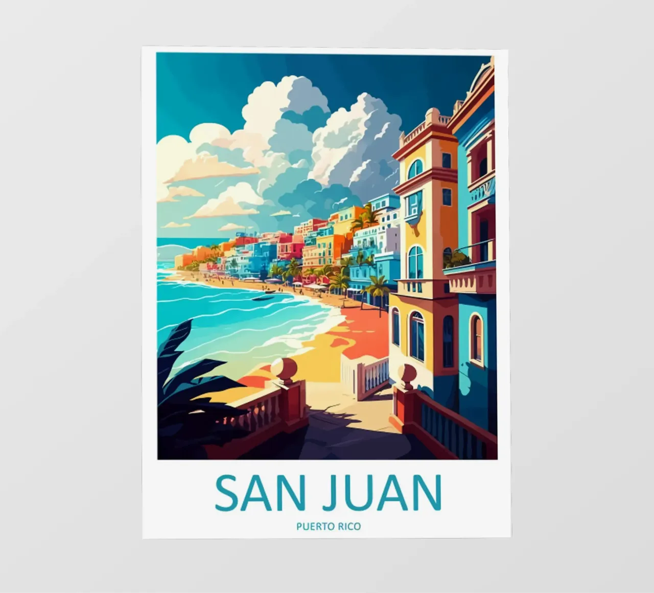 Viaggio a San Juan telo in pvc da janna shop