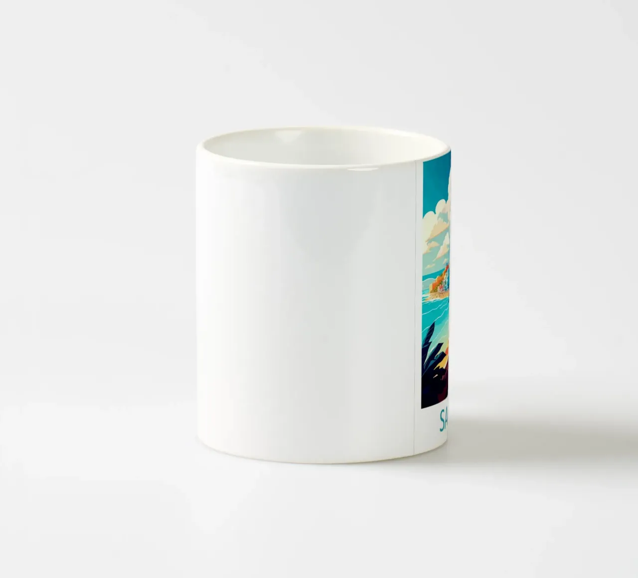 Viaggio a San Juan tazza in ceramica da janna shop