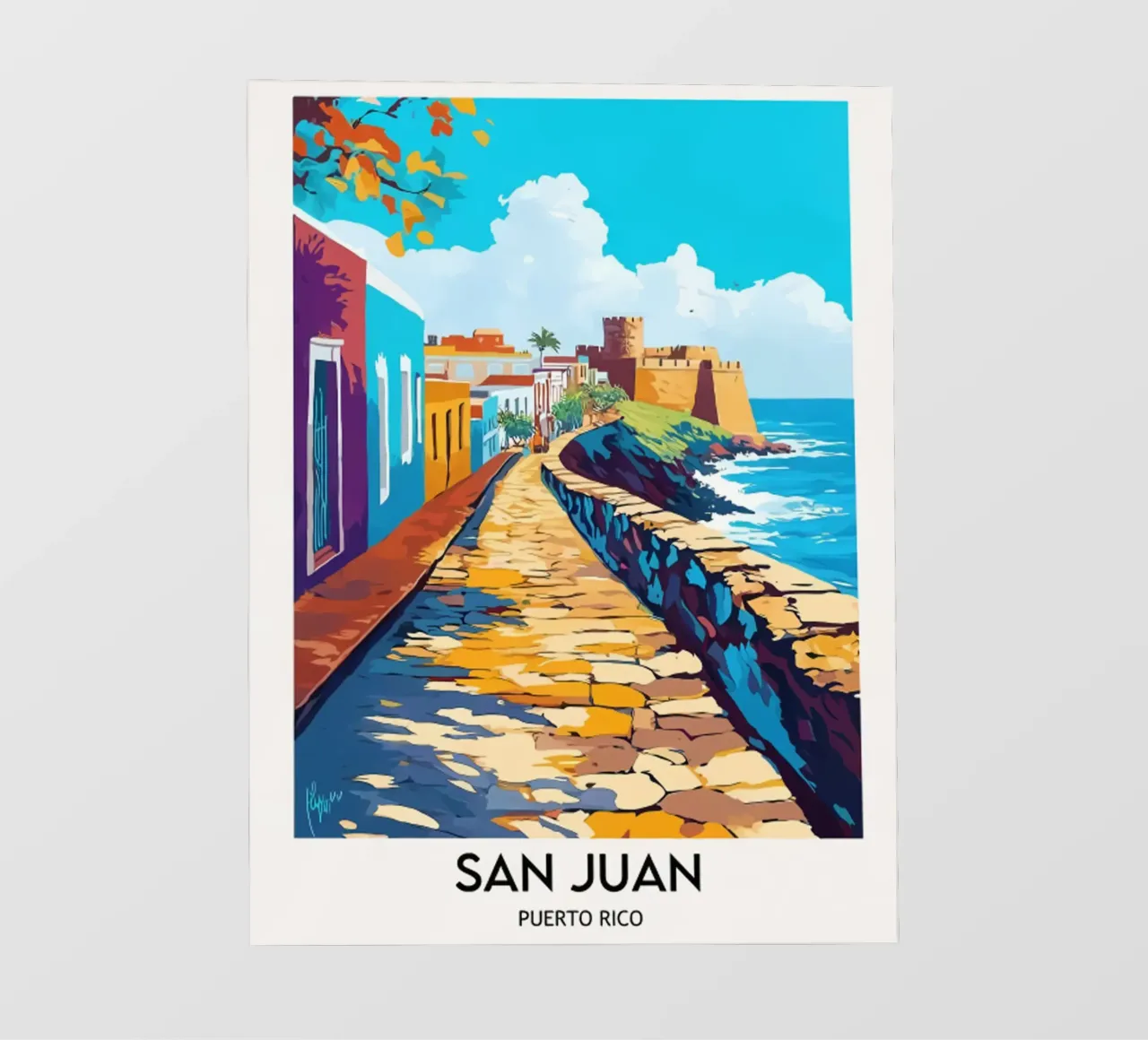 San Juan pellicola backlit da janna shop