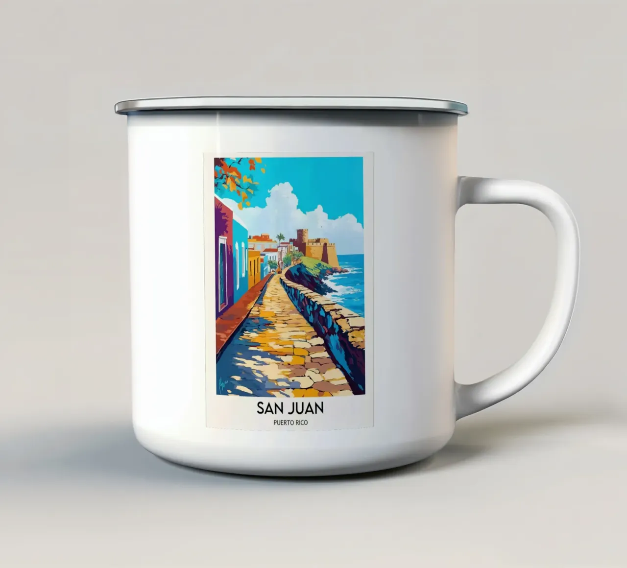 San Juan tazza in smalto da janna shop