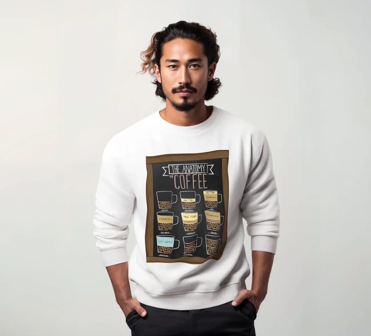 L'anatomia del caffè felpa da janna shop