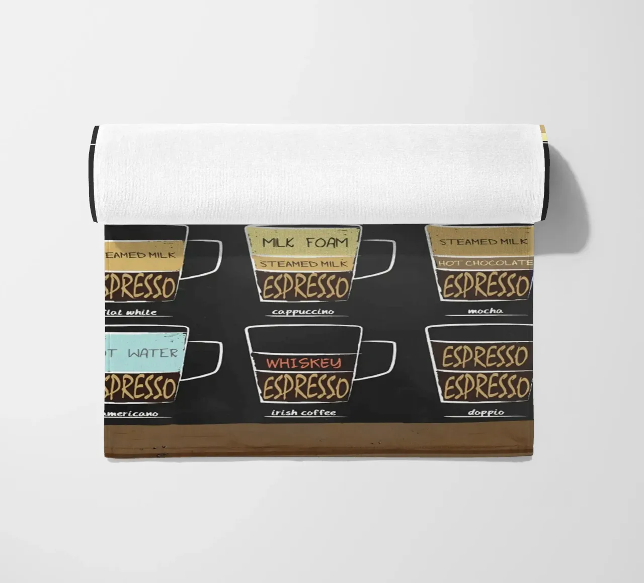 L'anatomia del caffè telo mare da janna shop