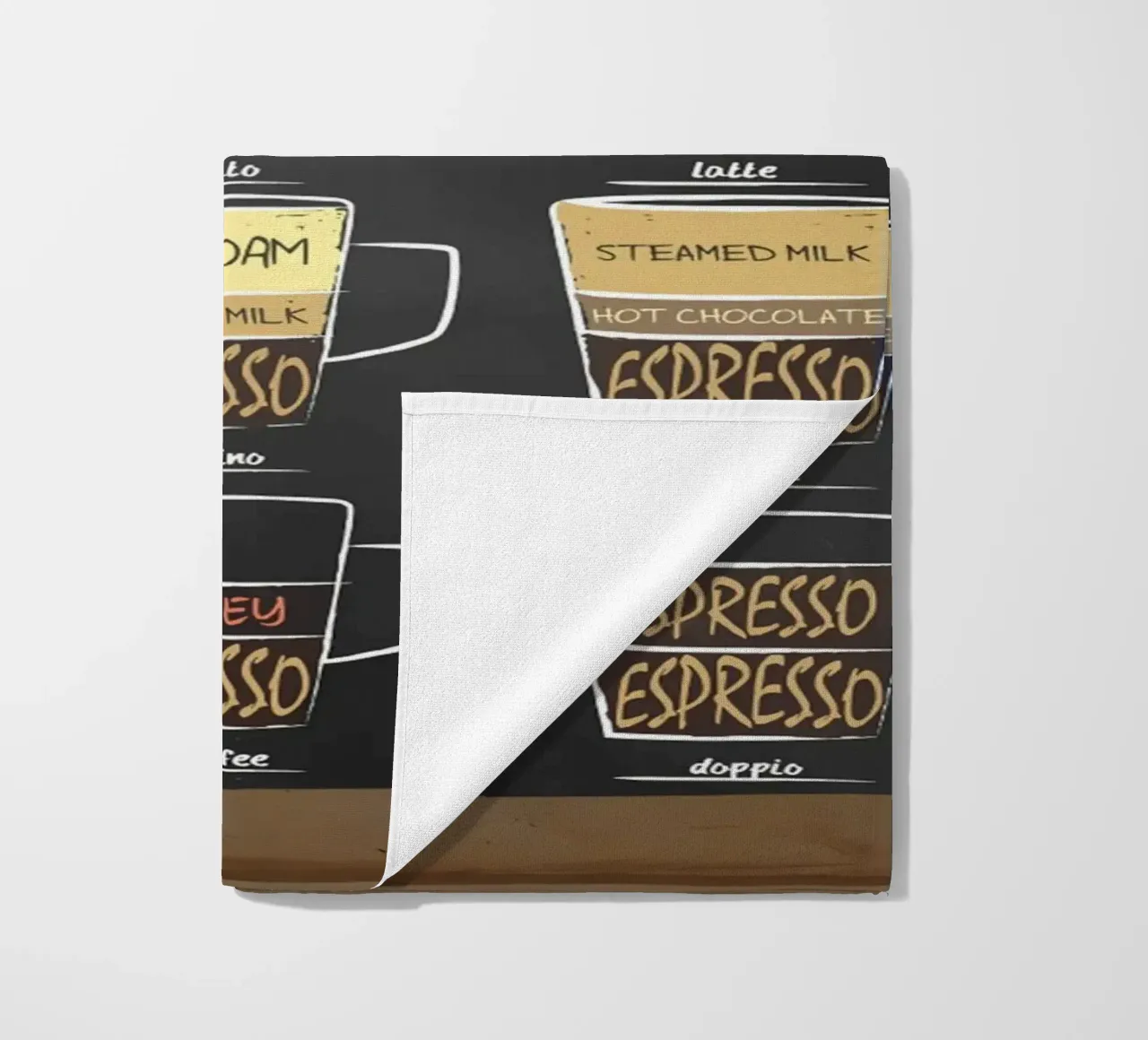 L'anatomia del caffè telo mare da janna shop