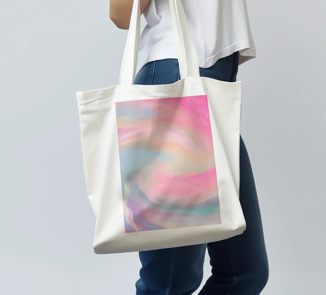 curve gradient color borsa in juta da beney