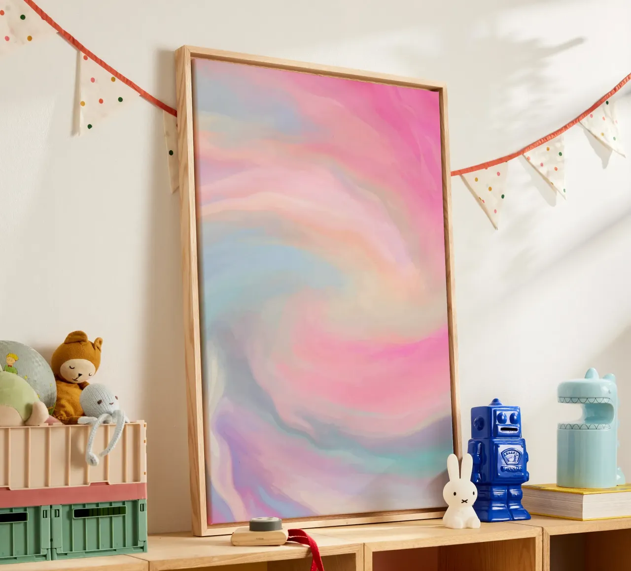 curve gradient color canvas by beney