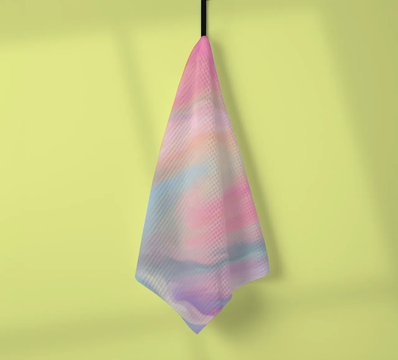 curve gradient color tea towel by beney