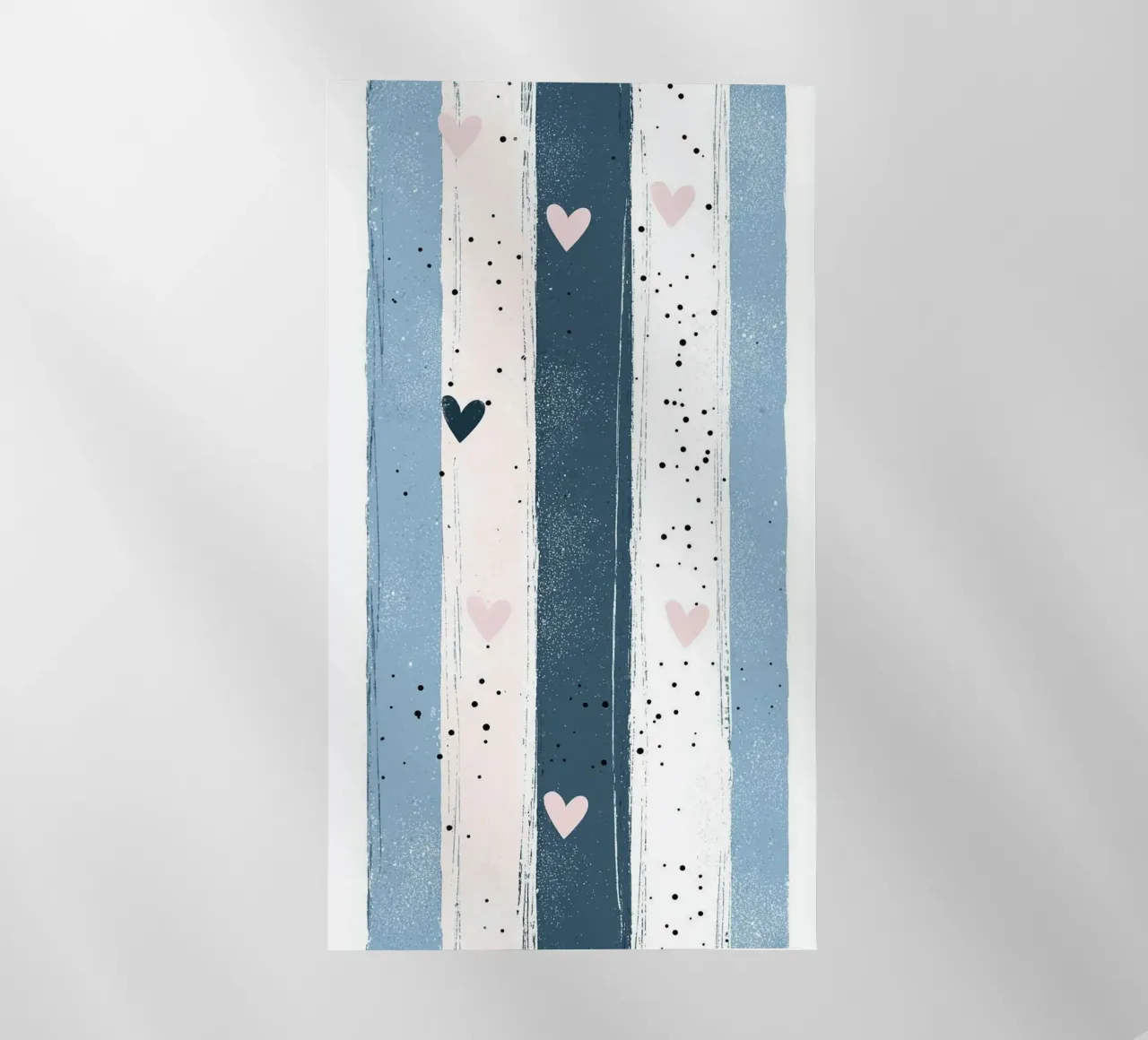 heart in striped color pellicola backlit da beney