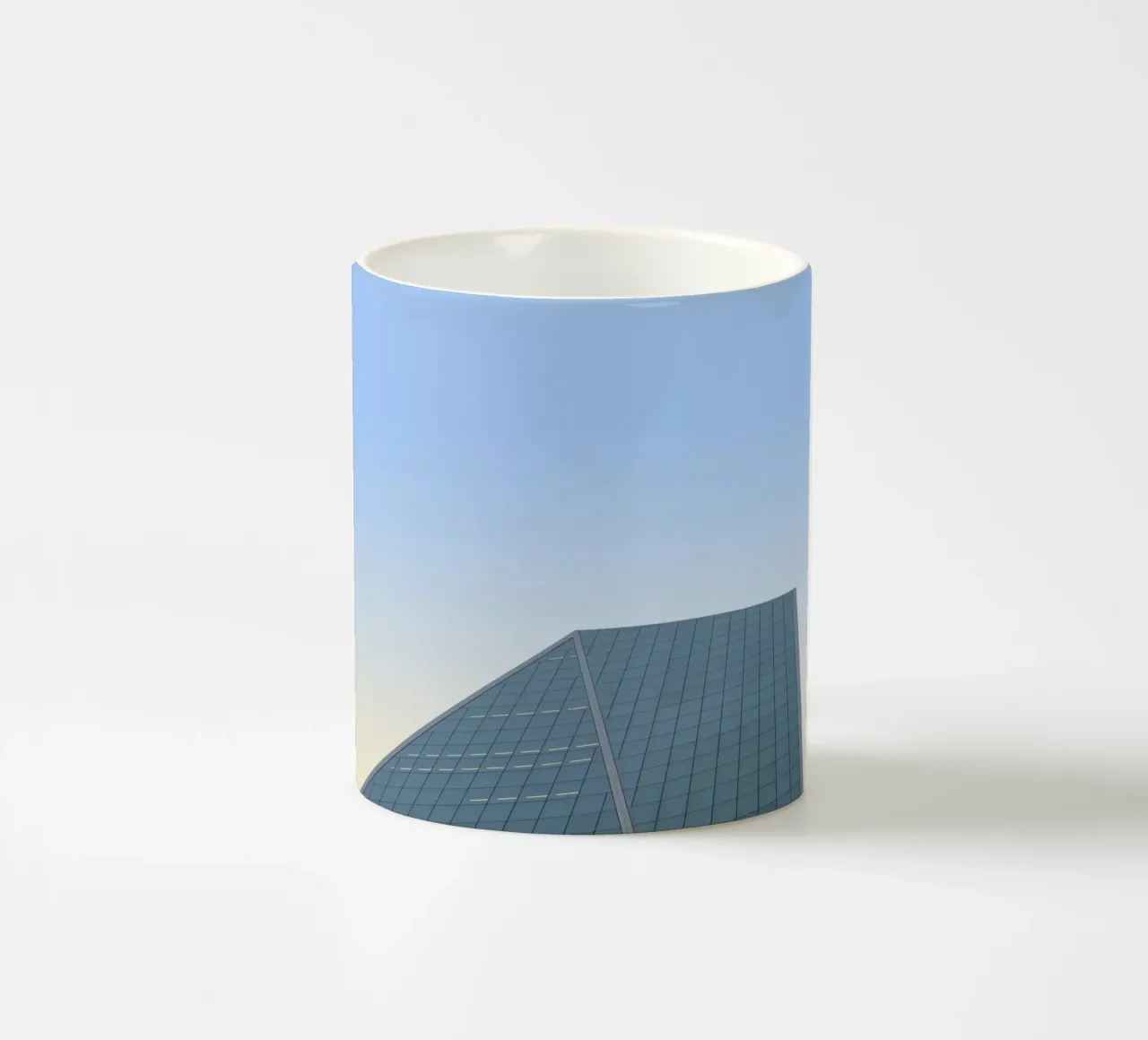 shape architect in sky tazza in ceramica da beney